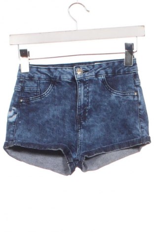Γυναικείο κοντό παντελόνι Bershka, Μέγεθος XS, Χρώμα Μπλέ, Τιμή 10,00 €