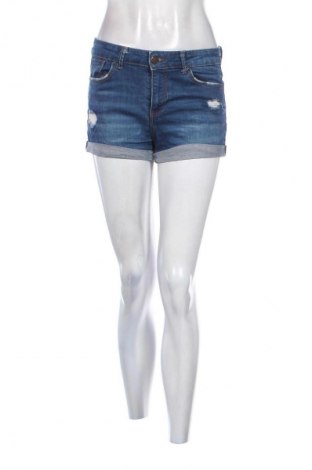 Дамски къс панталон Bershka, Размер S, Цвят Син, Цена 19,00 лв.