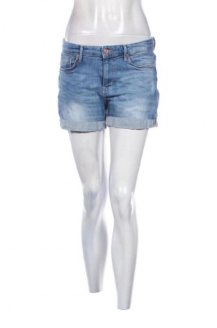 Дамски къс панталон H&M L.O.G.G., Размер L, Цвят Син, Цена 19,55 лв.