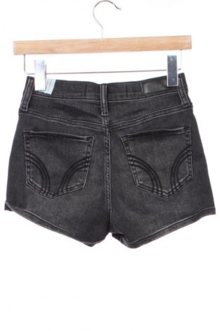 Дамски къс панталон Hollister, Размер XS, Цвят Черен, Цена 33,24 лв.