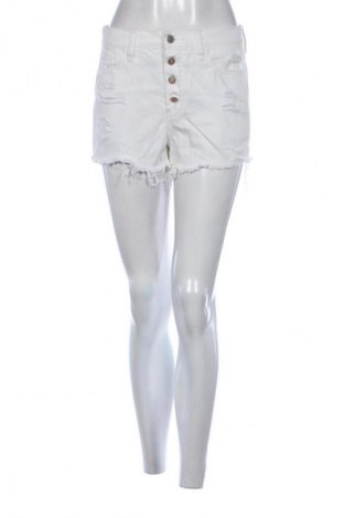 Дамски къс панталон Hollister, Размер M, Цвят Бял, Цена 33,82 лв.