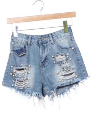 Pantaloni scurți de femei Unbranded, Mărime XS, Culoare Albastru, Preț 50,37 Lei