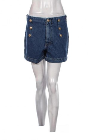 Дамски къс панталон Zara, Размер S, Цвят Син, Цена 42,75 лв.