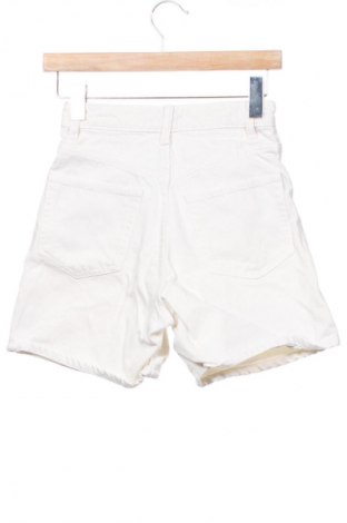 Pantaloni scurți de femei Zara, Mărime XXS, Culoare Ecru, Preț 66,11 Lei