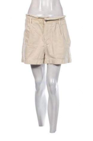 Pantaloni scurți de femei Zara, Mărime L, Culoare Bej, Preț 42,11 Lei
