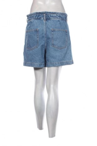 Pantaloni scurți de femei Zara, Mărime L, Culoare Albastru, Preț 42,11 Lei