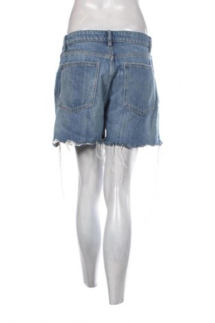 Pantaloni scurți de femei Zara, Mărime L, Culoare Albastru, Preț 42,11 Lei