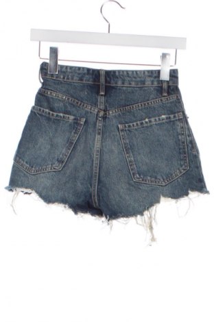 Pantaloni scurți de femei Zara, Mărime XXS, Culoare Albastru, Preț 58,99 Lei