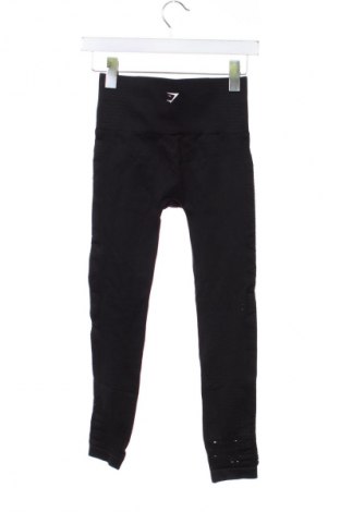 Damen Leggings Gymshark, Größe XS, Farbe Schwarz, Preis 14,99 €