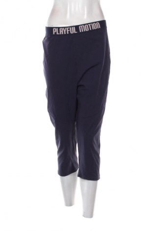 Dámske legíny  Playful Motion, Veľkosť XXL, Farba Modrá, Cena  13,30 €
