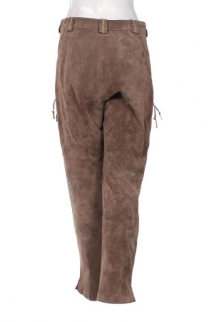 Dámske kožené nohavice  C&A, Veľkosť M, Farba Hnedá, Cena  55,00 €