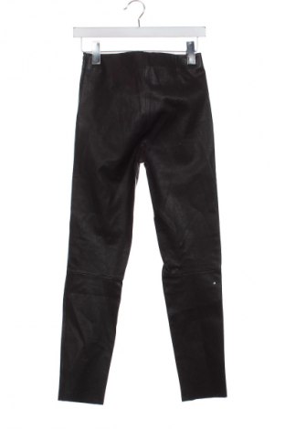 Γυναικείο παντελόνι δερμάτινο Hallhuber, Μέγεθος S, Χρώμα Καφέ, Τιμή 96,00 €