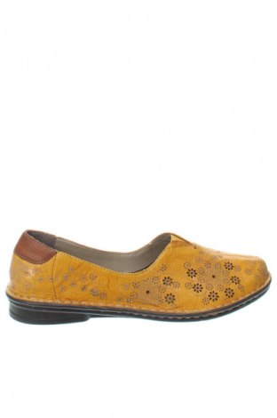 Dámske topánky  Rieker, Veľkosť 39, Farba Žltá, Cena  50,00 €