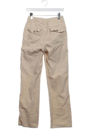 Pantaloni de femei Bershka, Mărime XS, Culoare Bej, Preț 94,76 Lei