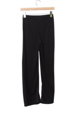 Дамски панталон Bershka, Размер XS, Цвят Черен, Цена 29,33 лв.