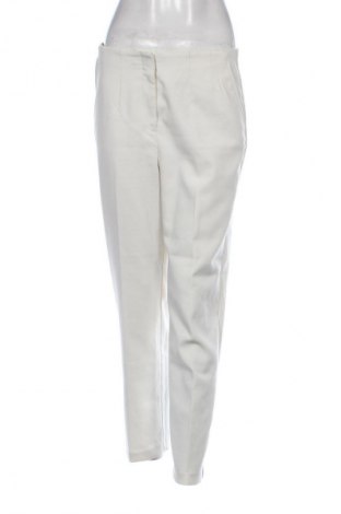 Damskie spodnie H&M, Rozmiar L, Kolor Biały, Cena 43,99 zł