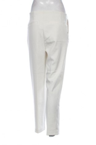 Damskie spodnie H&M, Rozmiar L, Kolor Biały, Cena 43,99 zł