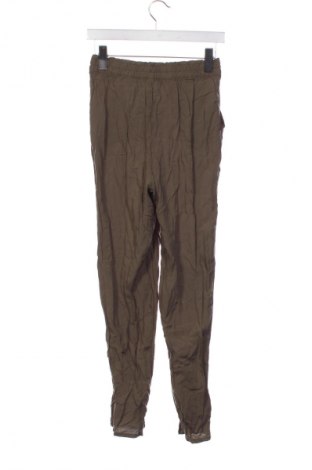 Pantaloni de femei H&M Divided, Mărime XS, Culoare Verde, Preț 121,00 Lei