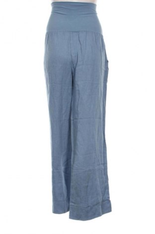 Pantaloni de femei Le Monde Du Lin, Mărime XL, Culoare Albastru, Preț 443,99 Lei