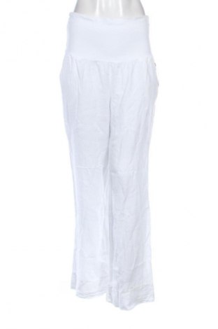 Γυναικείο παντελόνι Le Monde Du Lin, Μέγεθος XL, Χρώμα Λευκό, Τιμή 85,99 €