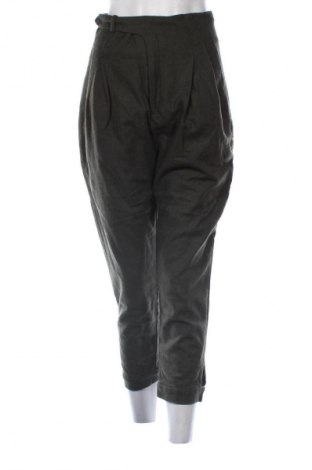 Pantaloni de femei Mango, Mărime M, Culoare Verde, Preț 89,00 Lei