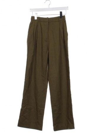 Dámské kalhoty  Massimo Dutti, Velikost XXS, Barva Zelená, Cena  779,00 Kč