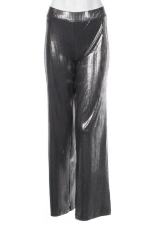 Pantaloni de femei Monki, Mărime XXL, Culoare Argintiu, Preț 97,54 Lei