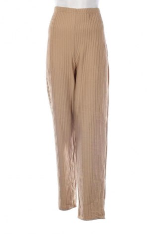 Dámske nohavice Pretty Little Thing, Veľkosť XL, Farba Béžová, Cena  20,95 €