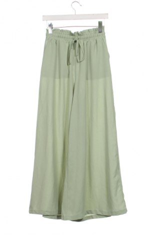 Дамски панталон SHEIN, Размер XS, Цвят Зелен, Цена 29,33 лв.