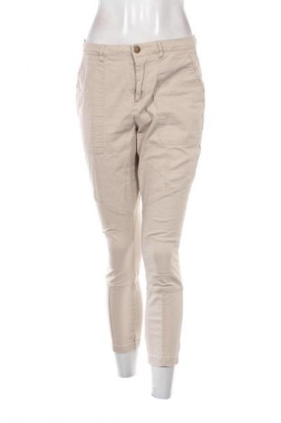 Дамски панталон Sinsay, Размер S, Цвят Екрю, Цена 16,99 лв.