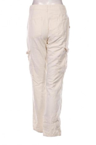 Дамски панталон Stradivarius, Размер S, Цвят Екрю, Цена 17,99 лв.