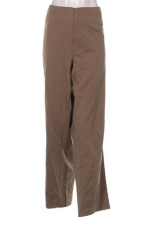 Γυναικείο παντελόνι Ulla Popken, Μέγεθος 4XL, Χρώμα Καφέ, Τιμή 14,99 €