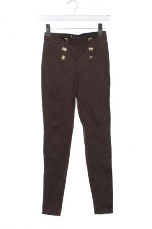 Damenhose Zara, Größe XS, Farbe Grün, Preis 17,99 €