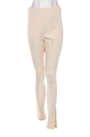 Damskie spodnie Zara, Rozmiar L, Kolor Beżowy, Cena 40,99 zł