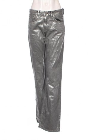 Γυναικείο παντελόνι Zara, Μέγεθος M, Χρώμα Ασημί, Τιμή 15,35 €