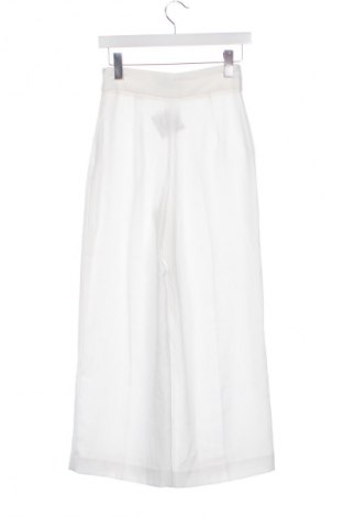 Γυναικείο παντελόνι Zara, Μέγεθος XS, Χρώμα Λευκό, Τιμή 37,42 €
