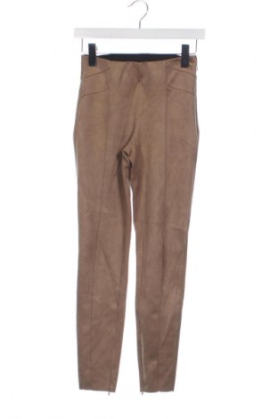 Damenhose Zara, Größe XXS, Farbe Braun, Preis 14,99 €