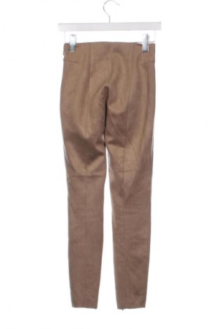 Damenhose Zara, Größe XXS, Farbe Braun, Preis 14,99 €