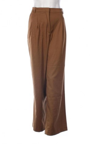 Damskie spodnie Zara, Rozmiar L, Kolor Brązowy, Cena 40,99 zł