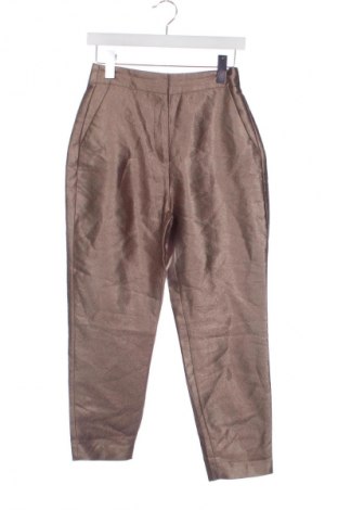 Damenhose Zara, Größe XS, Farbe Golden, Preis € 14,99