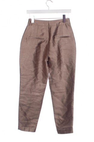 Damenhose Zara, Größe XS, Farbe Golden, Preis € 14,99