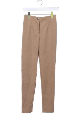 Γυναικείο παντελόνι Zara, Μέγεθος XS, Χρώμα  Μπέζ, Τιμή 14,99 €