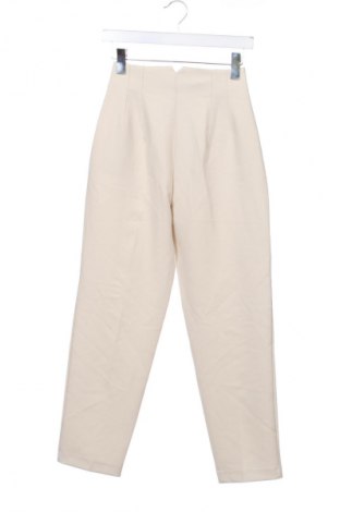 Dámske nohavice Zara, Veľkosť XS, Farba Kremová, Cena  17,95 €