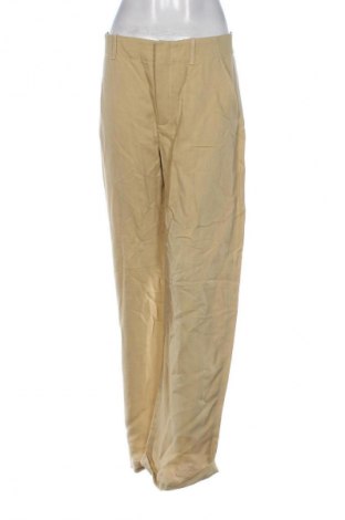 Pantaloni de femei Zara, Mărime M, Culoare Galben, Preț 68,99 Lei