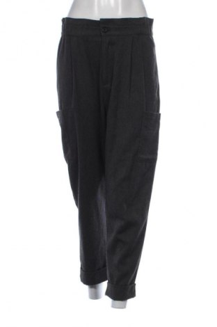 Дамски панталон Zara, Размер S, Цвят Сив, Цена 27,37 лв.