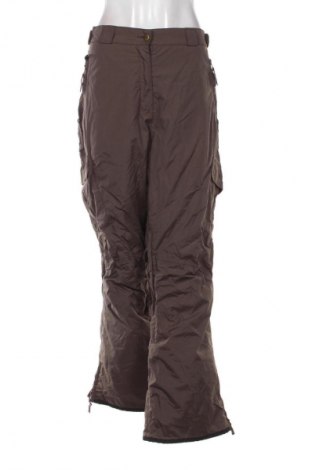 Damenhose für Wintersport Crane, Größe L, Farbe Braun, Preis 25,99 €