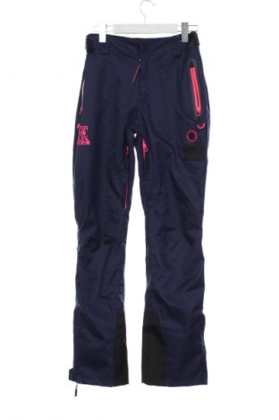 Pantaloni de damă pentru sporturi de iarnă Superdry, Mărime XS, Culoare Albastru, Preț 267,99 Lei