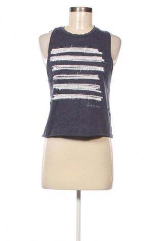 Tricou de damă Abercrombie & Fitch, Mărime S, Culoare Albastru, Preț 36,01 Lei