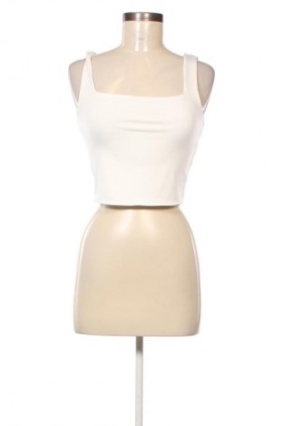 Γυναικείο αμάνικο μπλουζάκι Amisu, Μέγεθος L, Χρώμα Λευκό, Τιμή 8,70 €