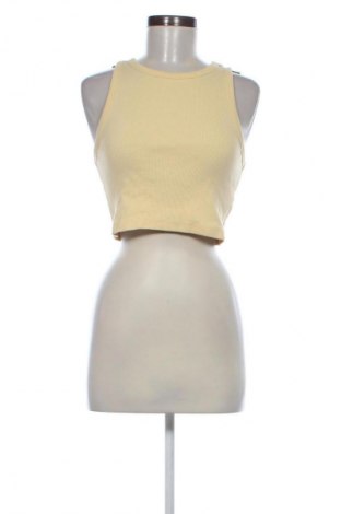 Γυναικείο αμάνικο μπλουζάκι H&M, Μέγεθος M, Χρώμα Κίτρινο, Τιμή 8,70 €